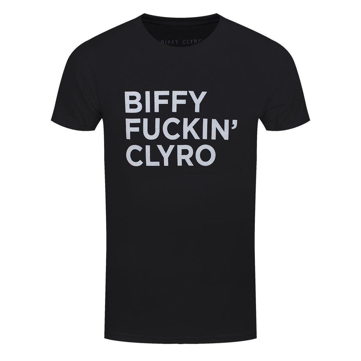 Biffy Clyro Biffy Fing Clyro Mens Black Tshirt